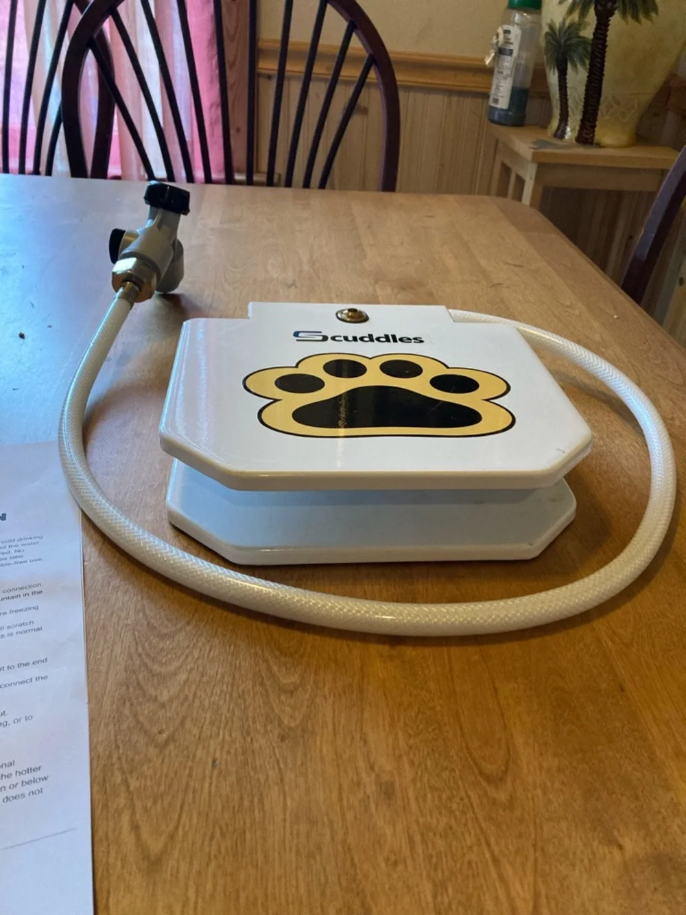 Scuddles dog fountain/water fountain